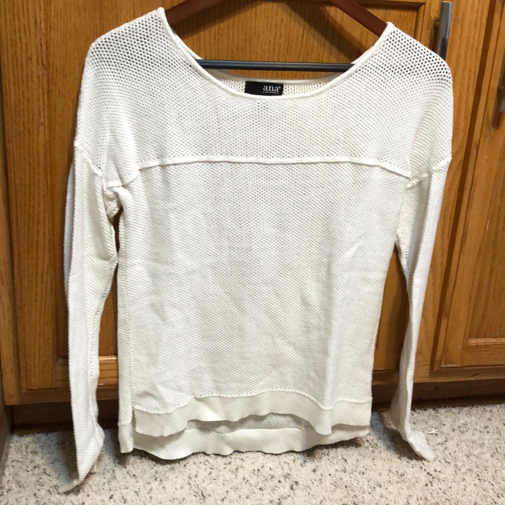ana cream knit top